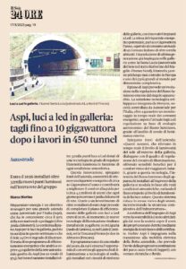 article of the "Sole 24 ore" newspaper